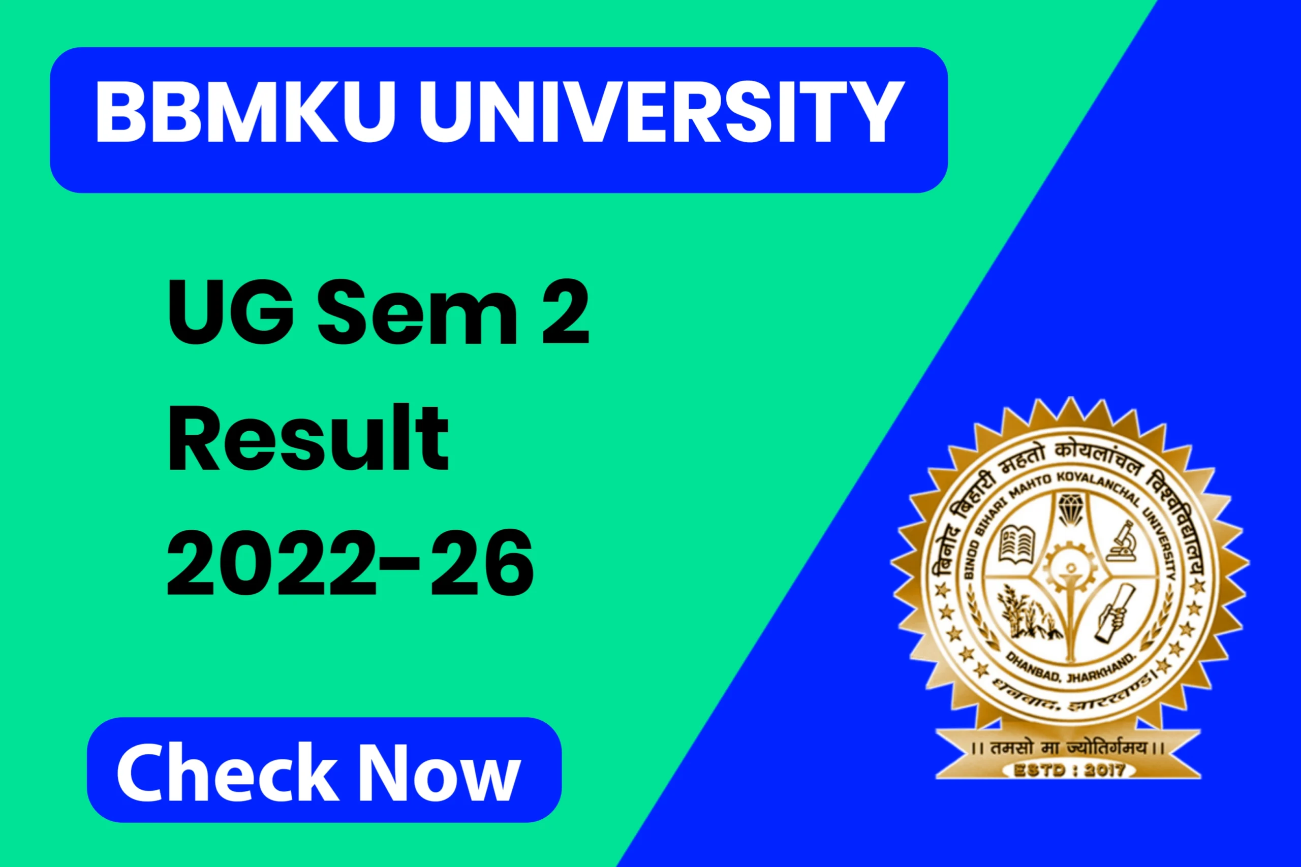 BBMKU UG Sem 2 Result 2022-26